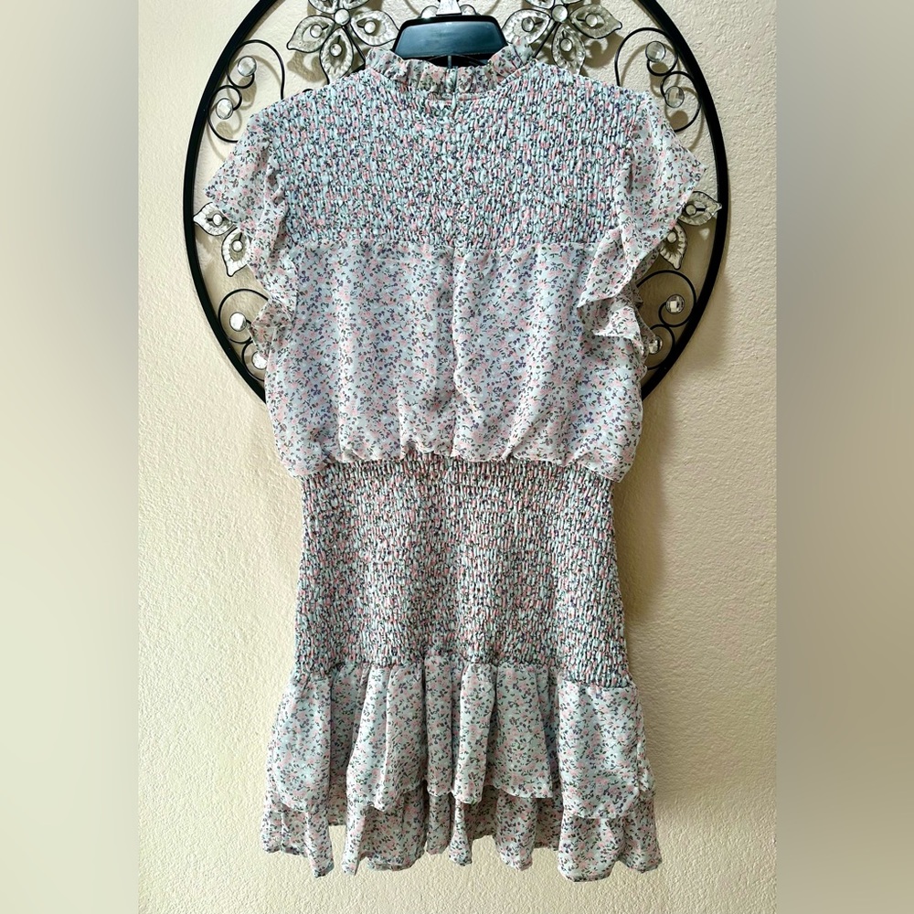 Ruffled Spring Mini Dress - Picture 3 of 4